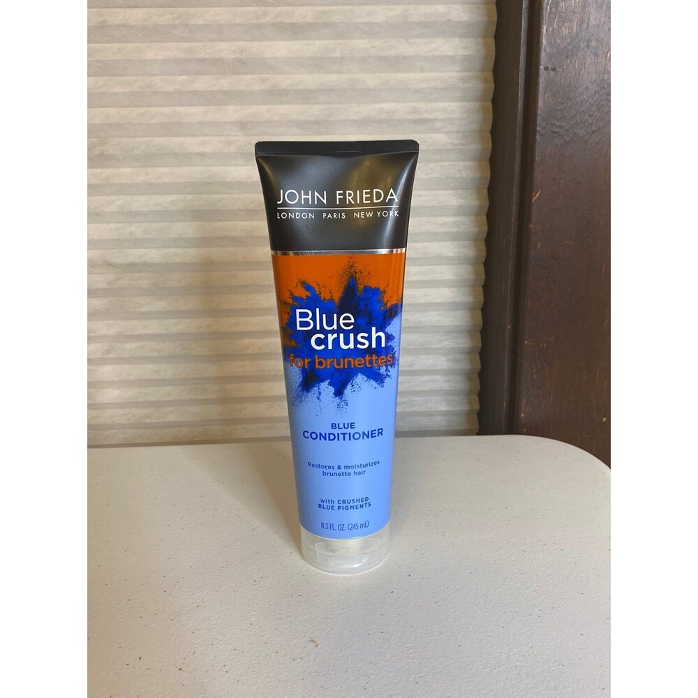 John Freida Blue Crush for Brunettes Blue Hair Conditioner